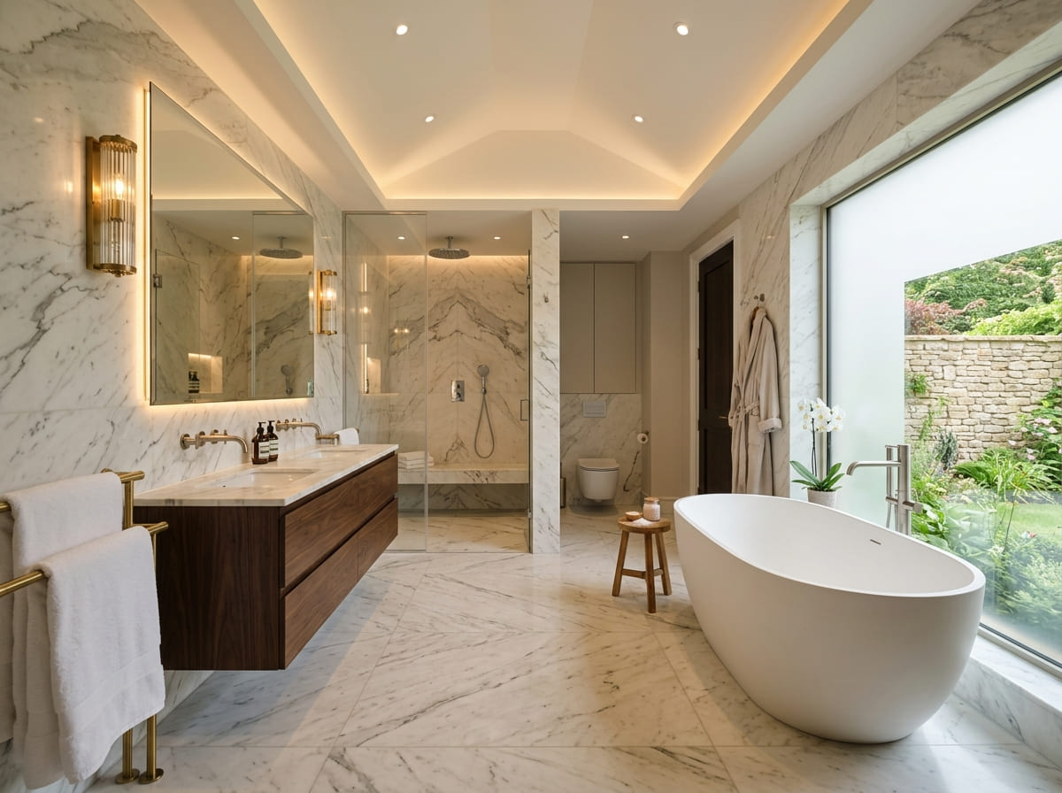 Custom Bathroom Renovation in Weimar